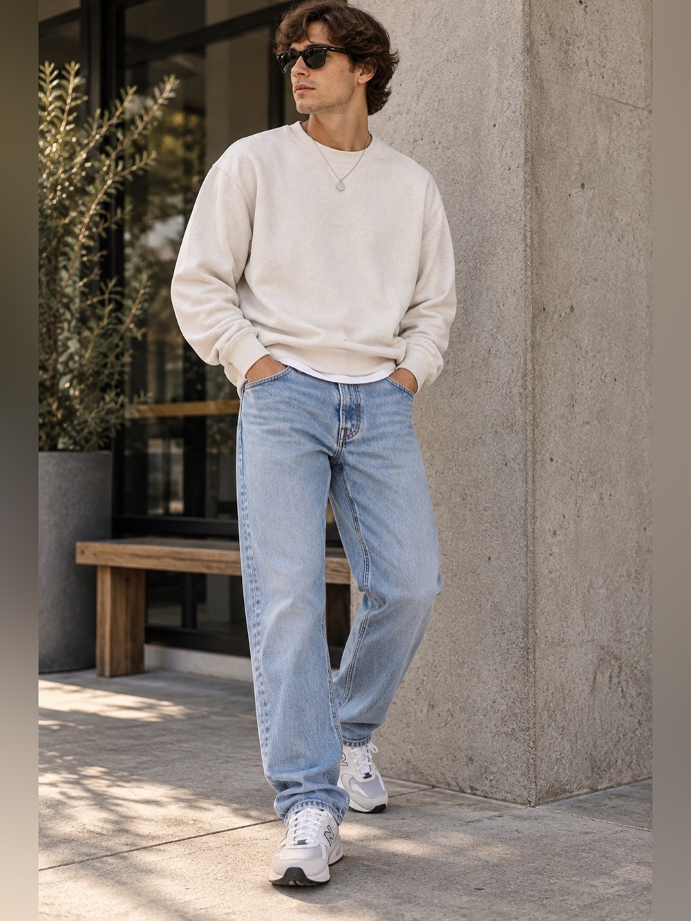 Levi’s 505 Men’s Light Wash Straight Fit Denim Jeans